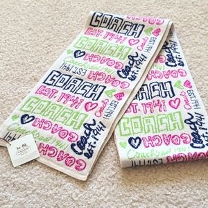 Coach Graffiti Scarf